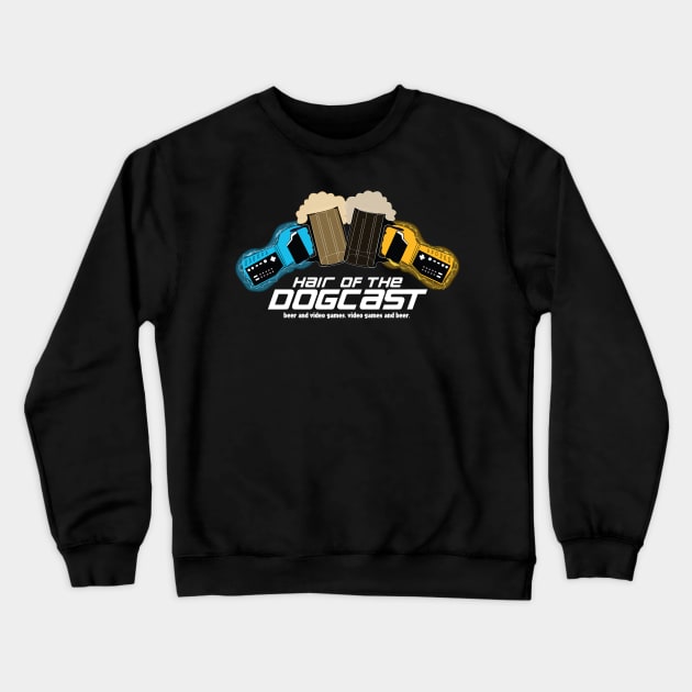 Hair of the Dogcast Logo Crewneck Sweatshirt by HairOfTheDogcast